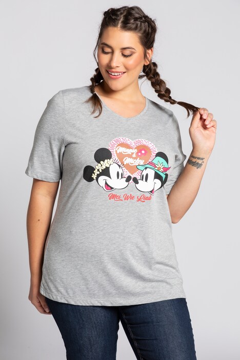 T-Shirt, Mickey-/ Minnie-Motiv, Classic, Trachtenlook