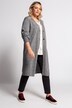 Długi kardigan, zapinany na guzik, bio-bawełna