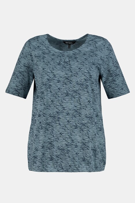 Eco Cotton Hanger Print Round Neck Tee