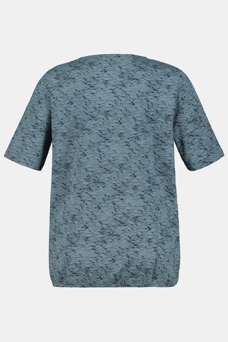 Eco Cotton Hanger Print Round Neck Tee