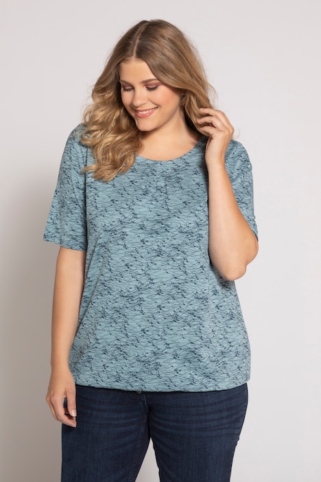Eco Cotton Hanger Print Round Neck Tee