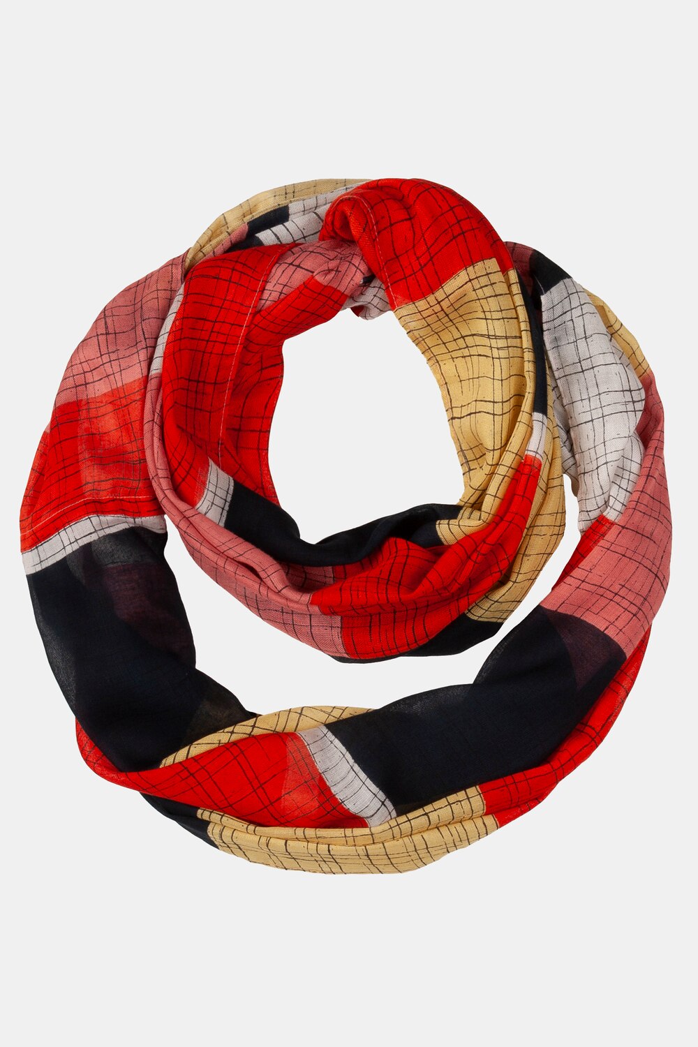 Grote Maten loop, Dames, wit, Maat: One Size, Viscose, Ulla Popken Grote Maten loop, Dames, wit, Maat: One Size, Viscose, Ulla Popken