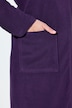 Bademantel, 2-Wege-Zipper, Frottee, Langarm