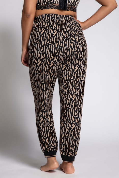 animal print pajama pants