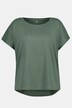 Sporttopp i oversize-modell med rund hals och kort ärm