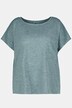 Sporttopp i oversize-modell med rund hals och kort ärm