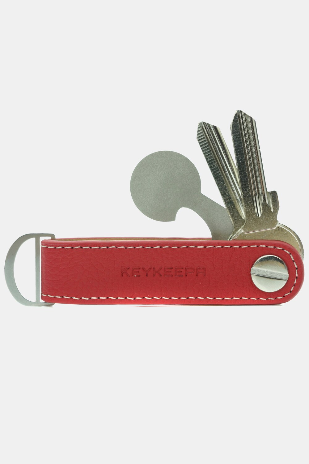 Image of Grosse Grössen Schlüsselorganizer von KEYKEEPA, Herren, rot, Größe: One Size, Leder, JP1880