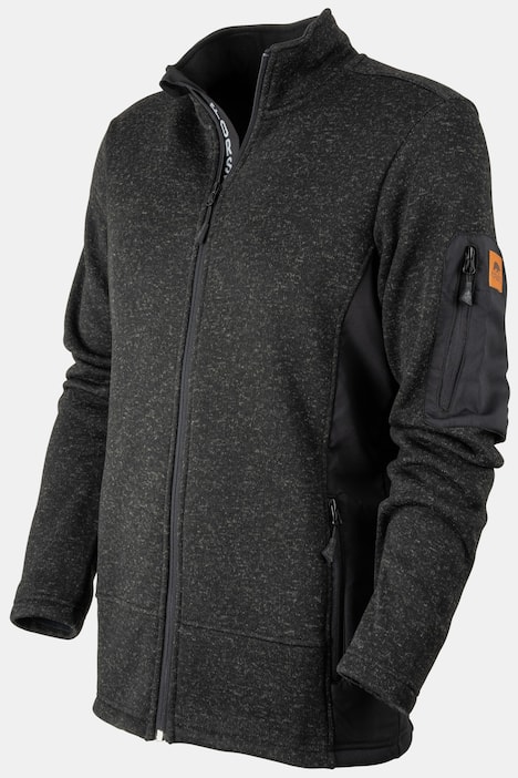 FORSBERG Arvid Strickjacke dunkelgrau melange