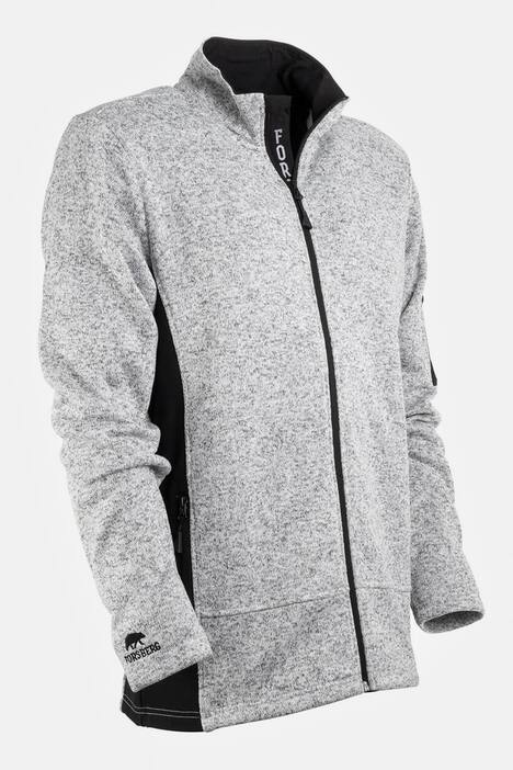 FORSBERG Arvid Strickjacke dunkelgrau melange