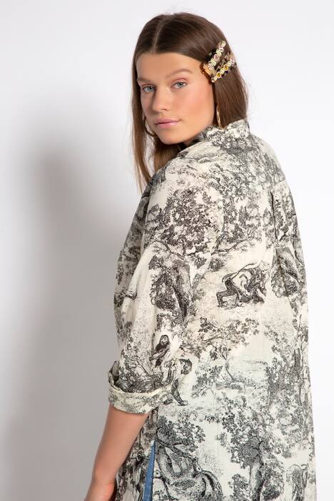 Longbluse, Tierprint