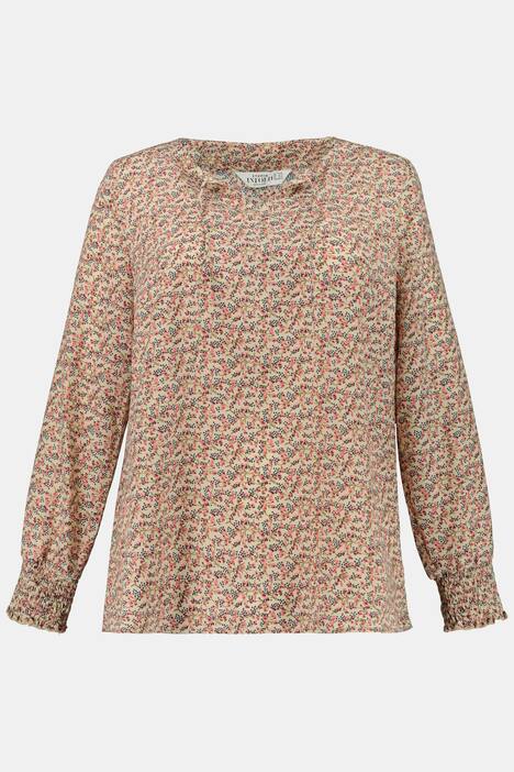 Flowerprint-Tunika, 1/1-Arm