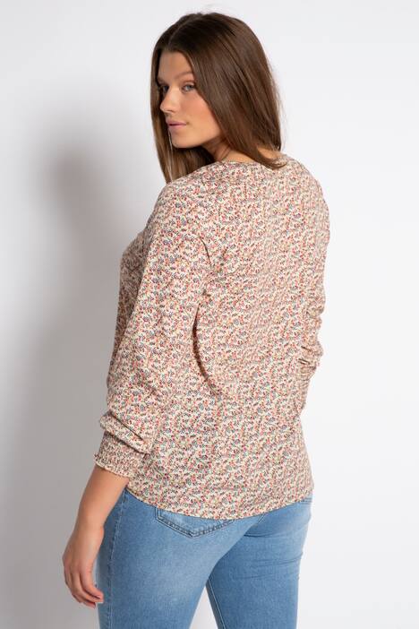 Flowerprint-Tunika, 1/1-Arm