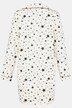 Eco Cotton Star Print Button Front Knit Sleep Shirt