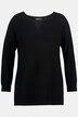 Pullover, Struktur, Glitzerlinien, Rundhals, Langarm