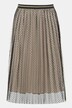 Reversible Pleated Tulle Elastic Waist Skirt