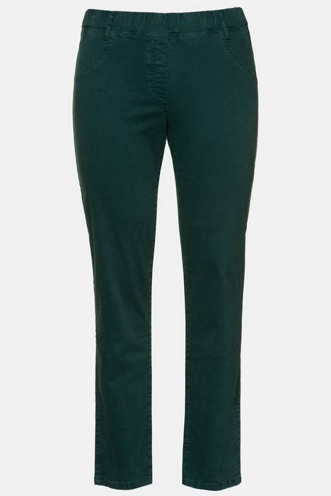 Jeggings, resårlinning, bälteshällor, smala ben, fickor