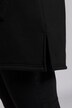 Langarm-Sweatshirt mit Beuteltasche und Kapuze