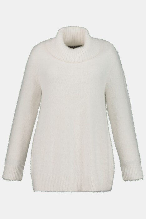 Mode Sweaters Coltruien Selection by Ulla Popken Coltrui roze casual uitstraling 