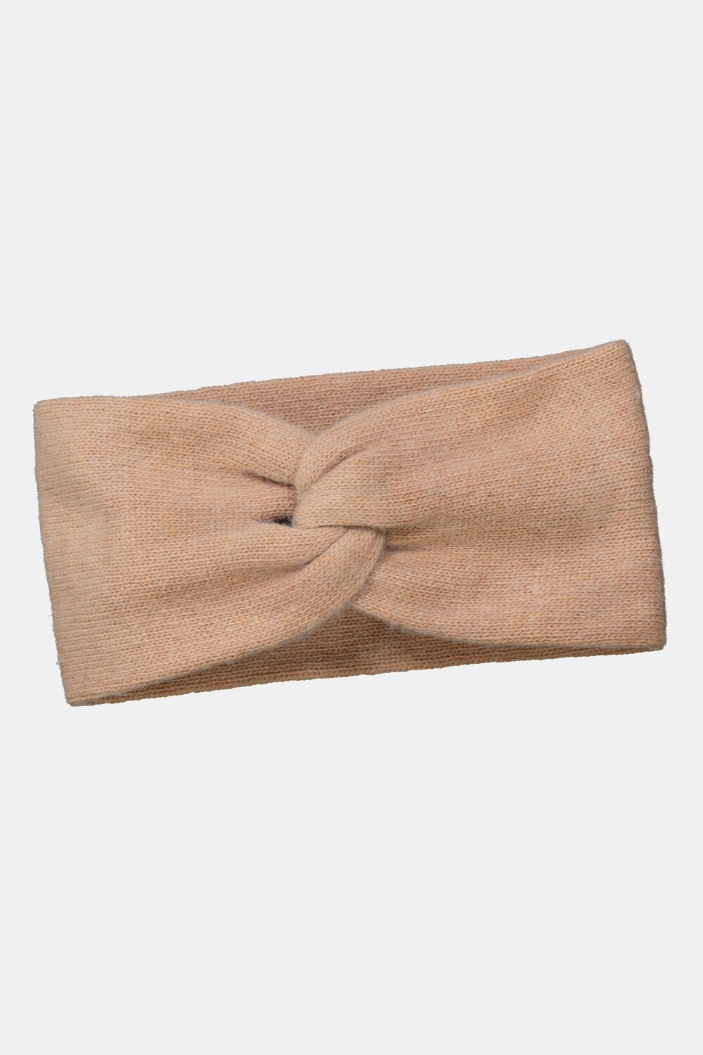 Grote Maten hoofdband, Dames, beige, Maat: One Size, Wol/Synthetische vezels, Ulla Popken