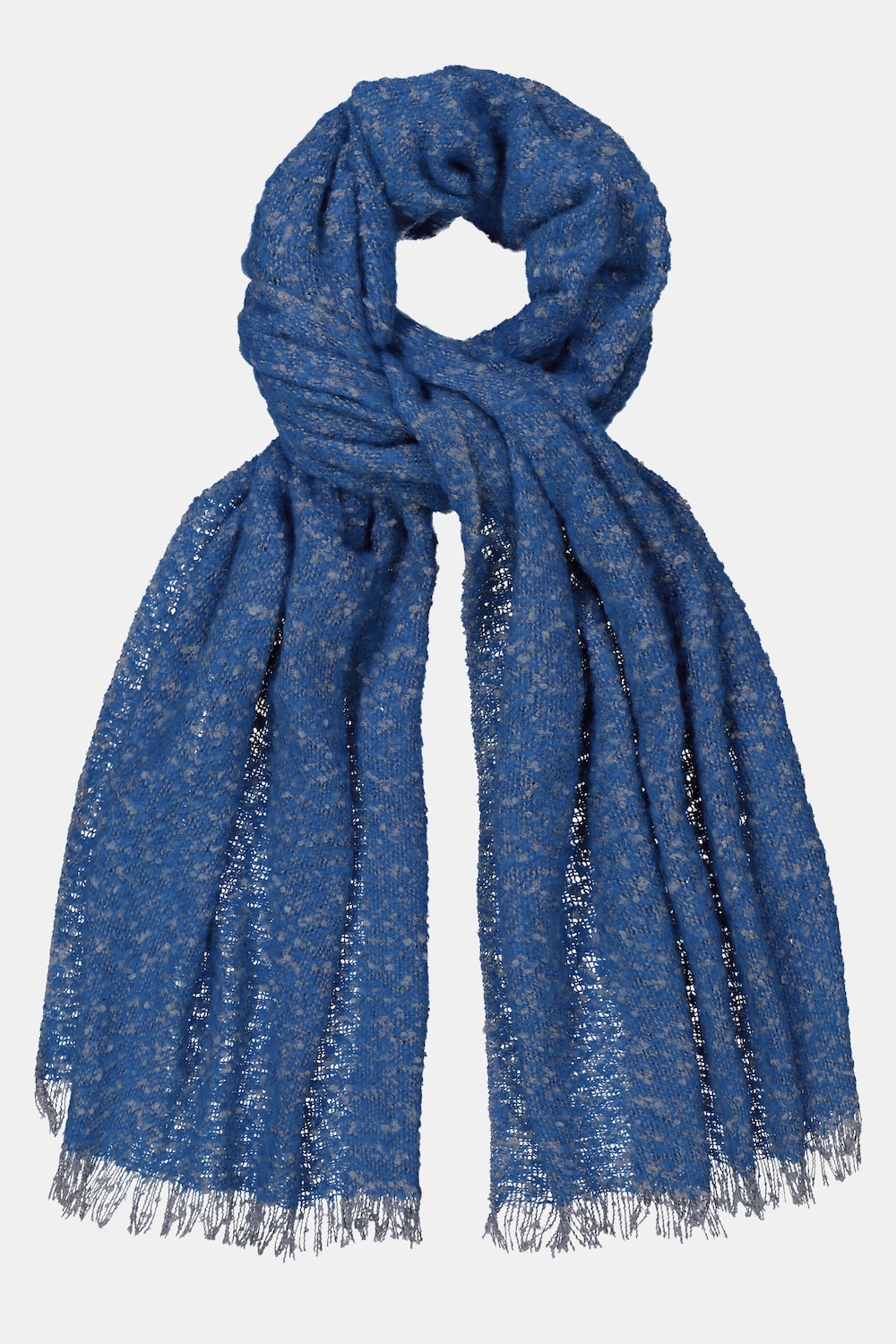 Grote Maten sjaal, Dames, blauw, Maat: One Size, Synthetische vezels, Ulla Popken
