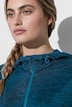 Jacke, Powerstretch, Kapuze, 2-Wege-Zipper