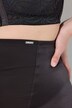 Culotte gainante à taille haute, dentelle sur les côtés