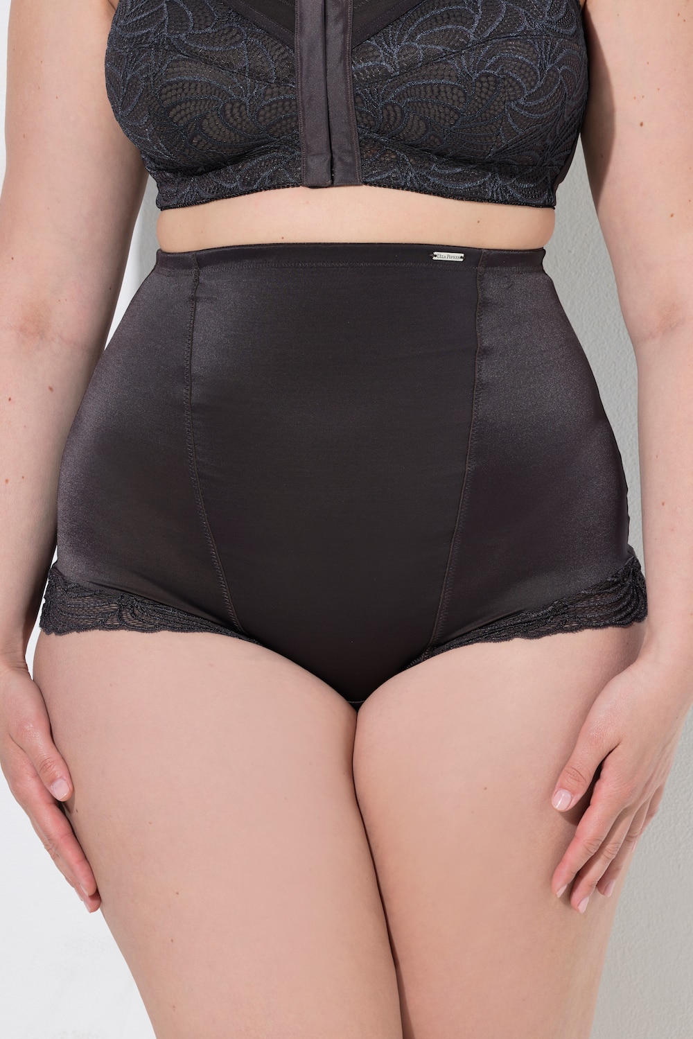 Bodyforming-Miederhose, High Waist, Spitze hinten