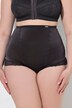 Culotte gainante à taille haute, dentelle sur les côtés