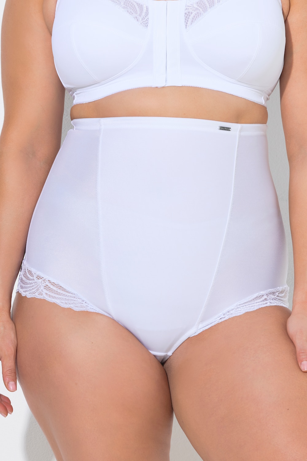 Bodyforming-Miederhose, High Waist, Spitze hinten