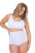 Formující pasové kalhotky, vysoký pas, krajka vzadu