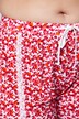 Shorty, Zweiteiler, Herzmuster, Spitze, Kurzpyjama