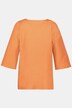 Eco Cotton Textured Round Neck Stretch Sweatshirt