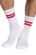 Sportovní ponožky, 2-balení, dvojité pruhy