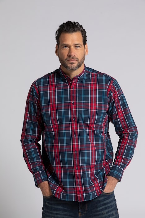 Mode Hemden Langarmhemden Watsons Hemd in Rot XL 
