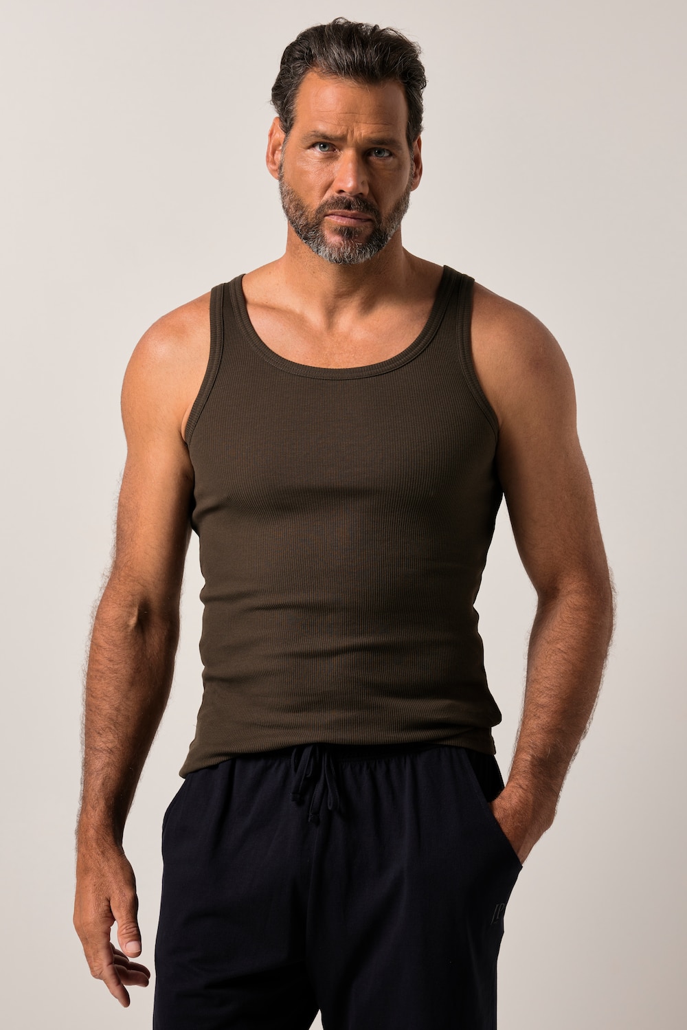 JP1880 Tank Top, Unerhemd, Rippe, ärmellos, bis 8 XL