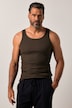 Débardeur/maillot de corps JP 1880, maille côtelée, sans manches - jusqu'au 8 XL