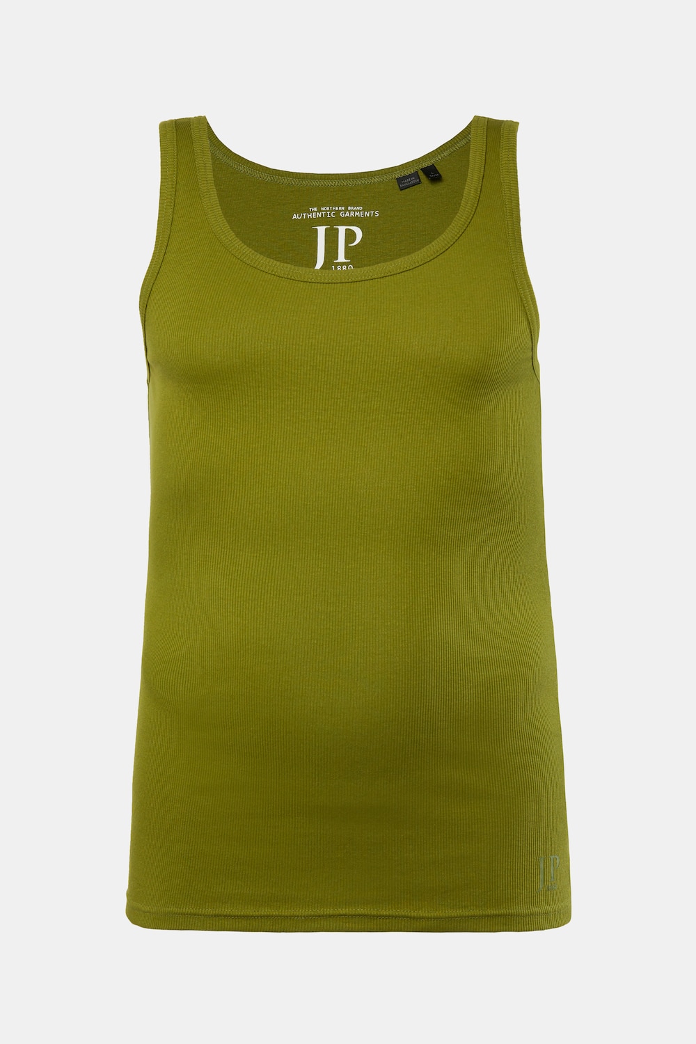 Tank Top, Rippe, ärmellos, bis 8XL