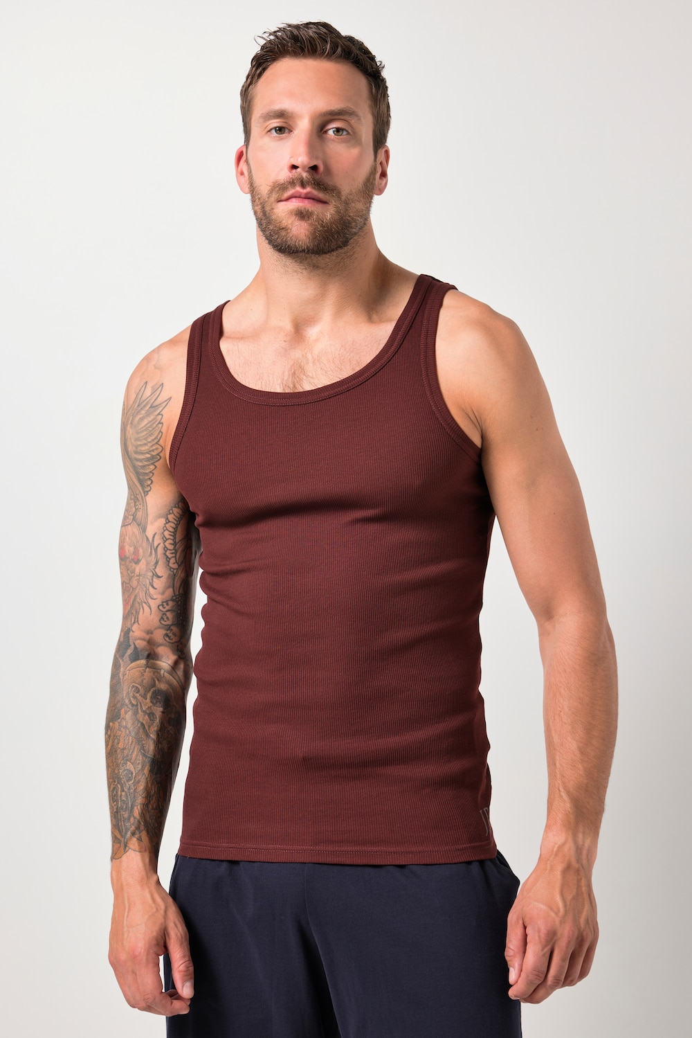 JP1880 Tank Top, Unterhemd, Rippe, ärmellos, bis 8 XL
