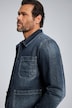 Denim jacket, worker-style, large pockets