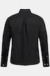 Chemise en lin mélangé. Manches longues et col à pointes boutonnées - coupe Modern Fit
