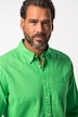JP1880 Hemd, Langarm, Leinenmix, Buttondown-Kragen, Modern Fit, bis 8 XL