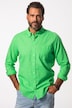 JP1880 Hemd, Langarm, Leinenmix, Buttondown-Kragen, Modern Fit, bis 8 XL