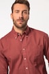 JP1880 Hemd, Langarm, Leinenmix, Buttondown-Kragen, Modern Fit, bis 8 XL