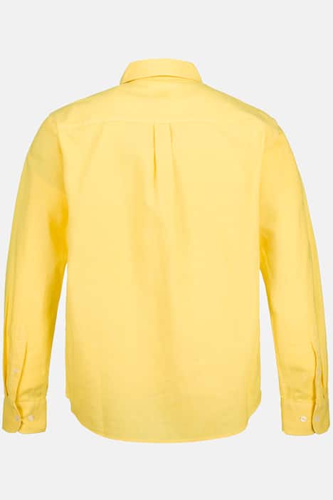 JP1880 Hemd, Langarm, Leinenmix, Buttondown-Kragen, Modern Fit, bis 8 XL