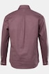 Chemise en lin mélangé. Manches longues et col à pointes boutonnées - coupe Modern Fit