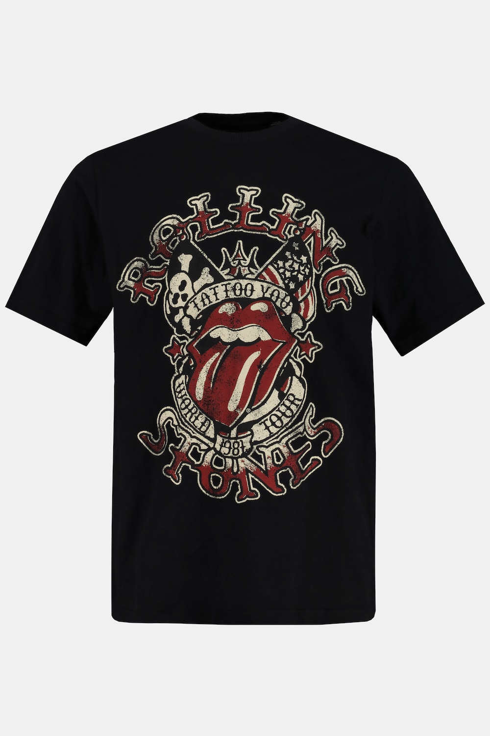 T-Shirt, Bandshirt, Halbarm, Rolling Stones