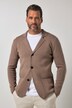 Gebreid jasje, FLEXNAMIC®, Milano-breigoed, reverskraag, tot 8 XL