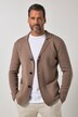 Gebreid jasje, FLEXNAMIC®, Milano-breigoed, reverskraag, tot 8 XL