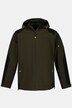 Funktionsjacke, Outdoor, Ripstop, wasser-, winddicht, atmungsaktiv, Kapuze, bis 8 XL