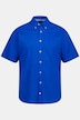 JP1880 Hemd, Halbarm, Leinenmix, Buttondown-Kragen, Modern Fit, bis 8 XL